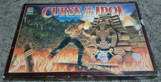 Curse Of The Idol Board Game Milton Bradley Mb Games 1990