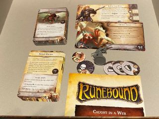 Runebound 3rd Ed Caught In A Web Expansion