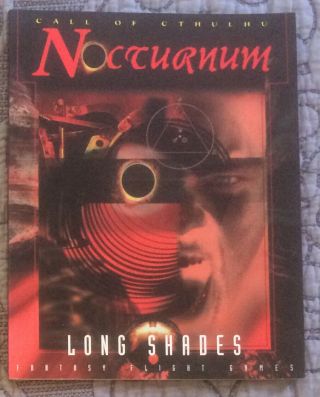 Nocturnum Campaign - All 3 Books - Call Of Cthulhu - Fantasy Flight Games - 1997