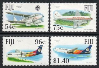 Fiji Mnh 1991 Sg839 - 42 40th Anniversary Of Air Pacific