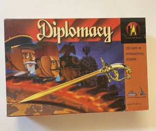 Diplomacy The Game Of International Intrigue By Avalon Hill 1999 - Complete
