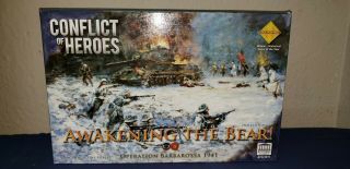 Conflict Of Heroes: Awakening The Bear,  2nd Edition,  Academy Games.  Pre - Owned.