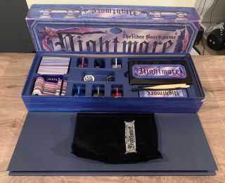 Chieftain Products - Nightmare The Video Boardgame - Near Complete - 1991