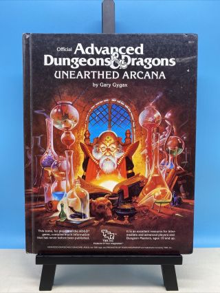 Ad&d Unearthed Arcana Advanced Dungeons & Dragons Tsr 1985 1st Edition 8th Print