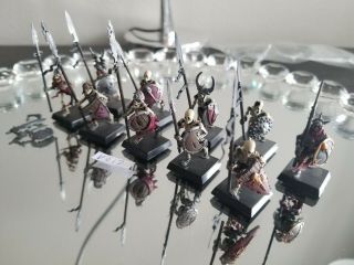 Warhammer Fantasy AOS legions of nagash skeleton warriors painted wellx10 D017 2