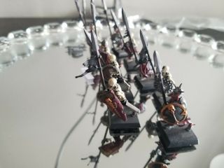 Warhammer Fantasy AOS legions of nagash skeleton warriors painted wellx10 D017 3