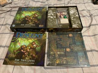 Descent 2nd Edition - The Trollfens Expansion Unpunched/unused