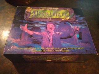 Nightmare 2: Zombie Expansion Vhs Video Board Game - 1991 - 100 Complete