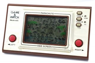 Nintendo Game & Watch Parachute Pr - 21 Mij As - Is Battery Cover Missing