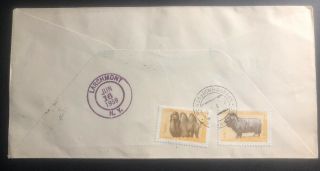 1959 Mongolia First Day Cover FDC National Sports Days To Larchmont NY USA 2