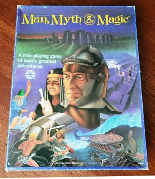 Man,  Myth,  & Magic Rpg (yaquinto Publications 1982) - Complete -