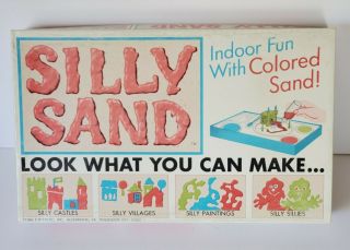 Silly Sand Item 500 1966 - Funtastic Colored Sand Playset