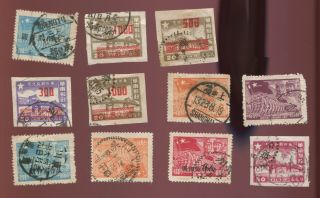 South China 1949 Liberation Stamps,  Postally