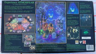 ATMOSFEAR The Harbingers VHS VCR Board Game Mattel Horror 100 complete 1995 2