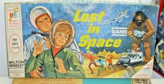 Lost In Space Tv Show Board Game Boxed Complete Milton Bradley