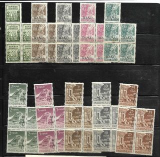 L - Indonesia - Riau - Never Hinged (50 Stamps) - Scott See Scans