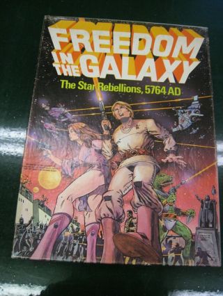Freedom In The Galaxy Star Rebellions Avalon Hill Partially Punched 1981 Sci - Fi