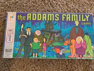 Milton Bradley Board Games Vintage The Addams Family