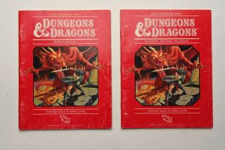 Dungeons & Dragons Basic Rules Set 1 First Printing,  Red Box Set