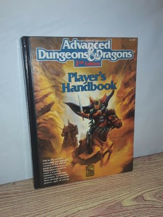 Euc Advanced Dungeons & Dragons Players Handbook 2nd Edition 2101 - Minor Damage
