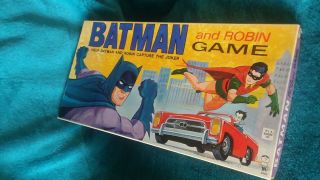 Batman And Robin Board Game By Hasbro