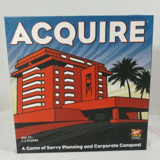 Acquire Corporate Conquest Board Game Avalon Hill Games