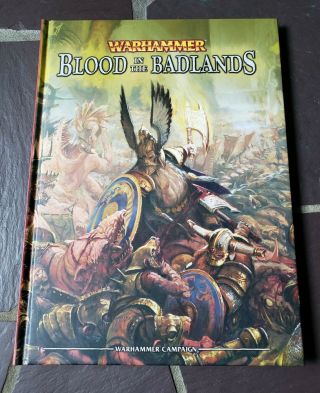 Warhammer Fantasy 8th Edition Campaign Book - Blood In The Badlands - Oop