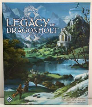 Legacy Of Dragonholt By Fantasy Flight Games - Runebound Universe - Complete