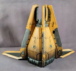 Space Marine Drop Pod Imperial Fists Warhammer 40k Well Painted