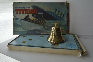 1976 Sinking Of The Titanic Game Ideal Toys Or Appreciation.