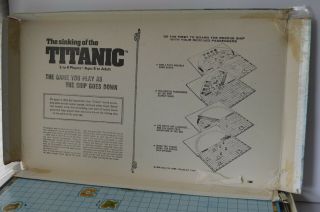 1976 Sinking of the Titanic Game Ideal Toys or Appreciation. 3