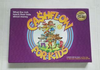Cashflow For Kids Board Game Rich Dad Poor Dad Investing Financial
