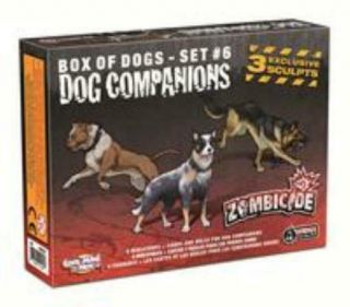 Cmon Boardgame Box Of Dogs - Set 6,  Dog Companions No Box Vg