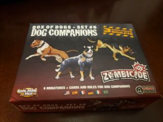 Zombicide Box Of Dogs - Dog Companions Set 6