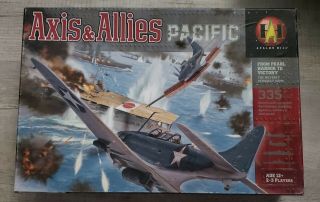 Avalon Hill Axis & Allies Pacific 2000 Complete