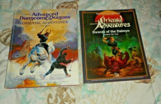 D & D Oriental Adventures Oa 1 & Oriental Adventures 2018 Hardcover Gary Gygax