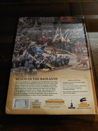 Warhammer Fantasy 8th edition Campaign book Blood in the Badlands OOP 2