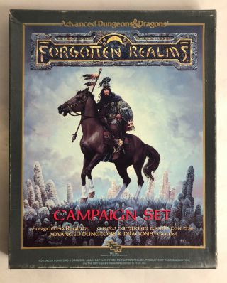 Forgotten Realms Campaign Set Ad&d Tsr 1031