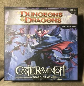 D&d Castle Ravenloft Board Game Dungeons & Dragons Complete