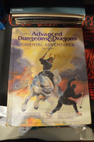 Tsr Ad&d – Oriental Adventures - Advanced Dungeons & Dragons D&d 1985 Gary Gygax