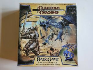 Dungeons & Dragons D&d Basic Game Wizards 2006 Blue Dragon 2 - 5 Players 100