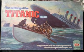 Vintage 1976 The Sinking Of The Titanic Game Ideal
