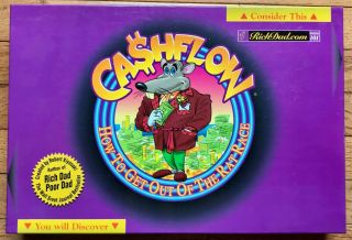 Cashflow 101 Game - Rich Dad Poor Dad - Hard To Find - Never Been Played