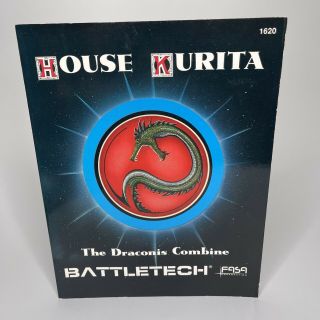 Fasa Battletech Mechwarrior House Kurita Book (1987)