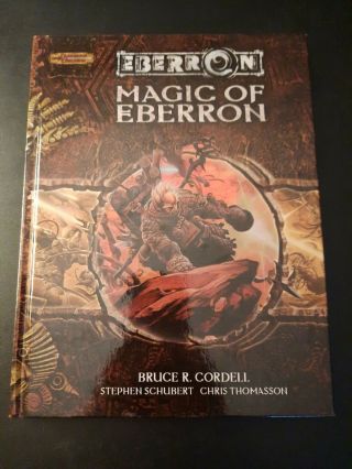 Dungeons And Dragons 3.  5 Magic Of Eberron,  Hardcover,  Nm,