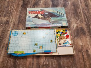 Vintage Ideal Sinking Of The Titanic Game 98 Complete