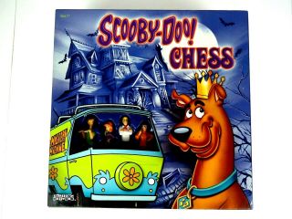 Scooby - Doo Chess Set All Figures And Gameboard In Collectors Tin 2018