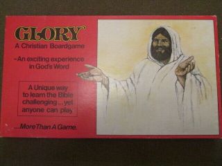 Glory 1979 Christian Board Game From Morning Star By Mcbride & Whiteman Complete