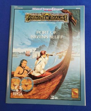 Forgotten Realms Port Of Ravens Bluff Lc4 9315 - Advanced Dungeons And Dragons