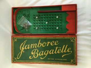 Vintage 1920s Jamboree Bagatelle British Manufacture